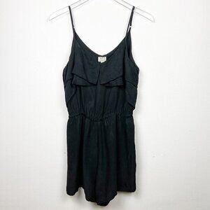 MODERN VINTAGE | Black Romper Medium